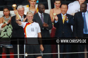 Alexandra Popp named "Player of the Tournament" at the FIFA U20 Women's World Cup 2010