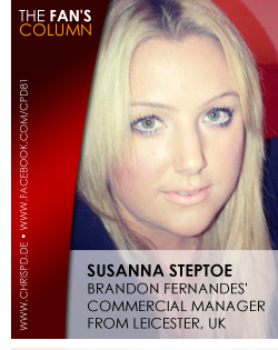 The Fan's Column - Susanna Steptoe