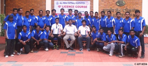 AIFF D-License Courses conducted by the Kerala Football Association (KFA)