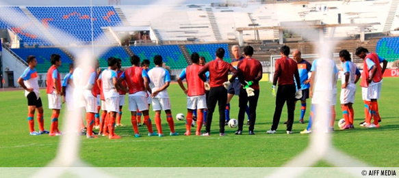 Indian national team training session