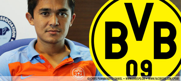 Sunil Chhetri and Borussia Dortmund